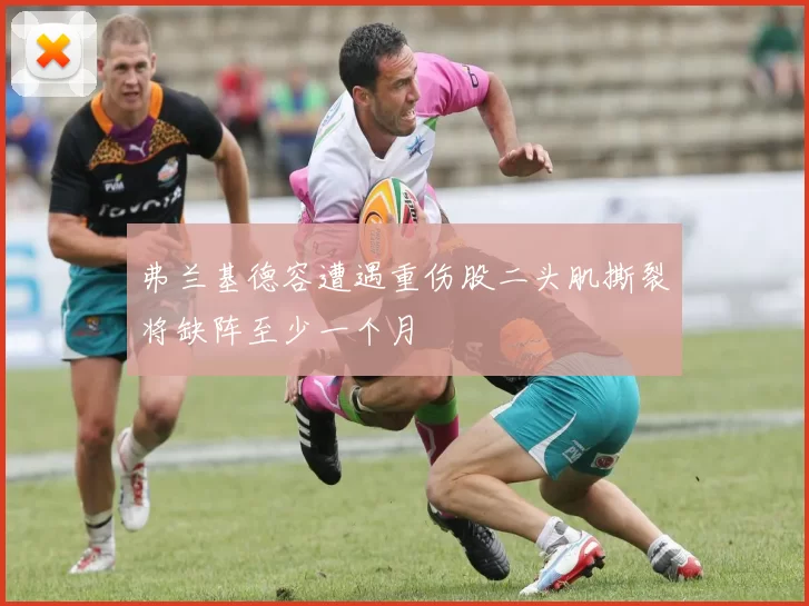 弗兰基德容遭遇重伤股二头肌撕裂将缺阵至少一个月